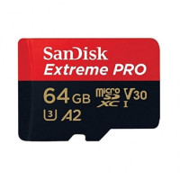 Sandisk Extreme Pro 64GB MicroSDXC UHS-1 Memory Card